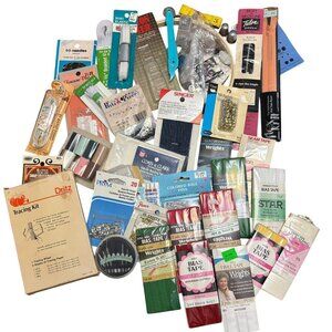 Large Lot of Sewing Notions 40 Count Lots of Variety